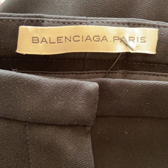 BALENCIAGA Wide Leg PANTS medium size US8 FR40 - Picture 4 of 6